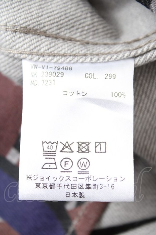 画像6: ヴィヴィアンウエストウッド MAN 中古 / FRAT HOUSE DENIMシャツ  グレー  Y-26-10-07-038-bl-SZ-ZY (6)