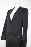画像3: ヴィヴィアンウエストウッド MAN 中古 / ピンストライプシングルセットアップ 46 黒  Y-26-10-07-044-su-SZ-ZY (3)