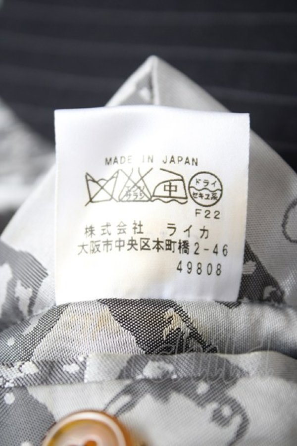 画像9: ヴィヴィアンウエストウッド MAN 中古 / ピンストライプシングルセットアップ 46 黒  Y-26-10-07-044-su-SZ-ZY (9)