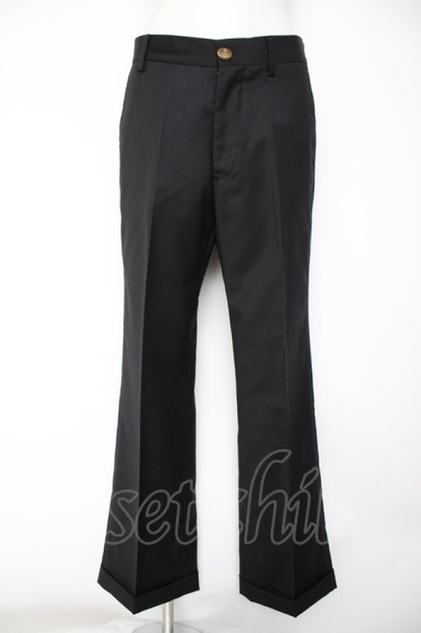 画像5: ヴィヴィアンウエストウッド MAN 中古 / シングルスーツセットアップ 44 黒  Y-26-10-07-045-su-SZ-ZY (5)