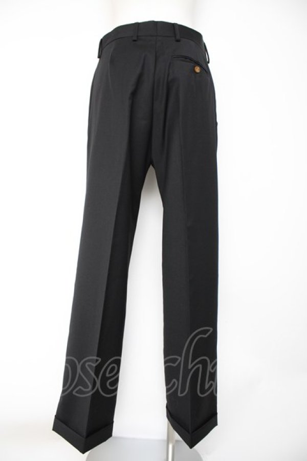 画像6: ヴィヴィアンウエストウッド MAN 中古 / シングルスーツセットアップ 44 黒  Y-26-10-07-045-su-SZ-ZY (6)
