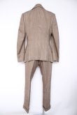 画像2: ヴィヴィアンウエストウッド MAN 中古 / グレンチェック柄スリーピーススーツ ジャケット/パンツ46 ベスト44 ブラウン  Y-26-10-07-046-su-SZ-ZY (2)