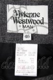 画像4: ヴィヴィアンウエストウッド MAN 中古 / チェック柄ウールパンツ 46 グレー  Y-26-10-07-049-pa-SZ-ZY (4)