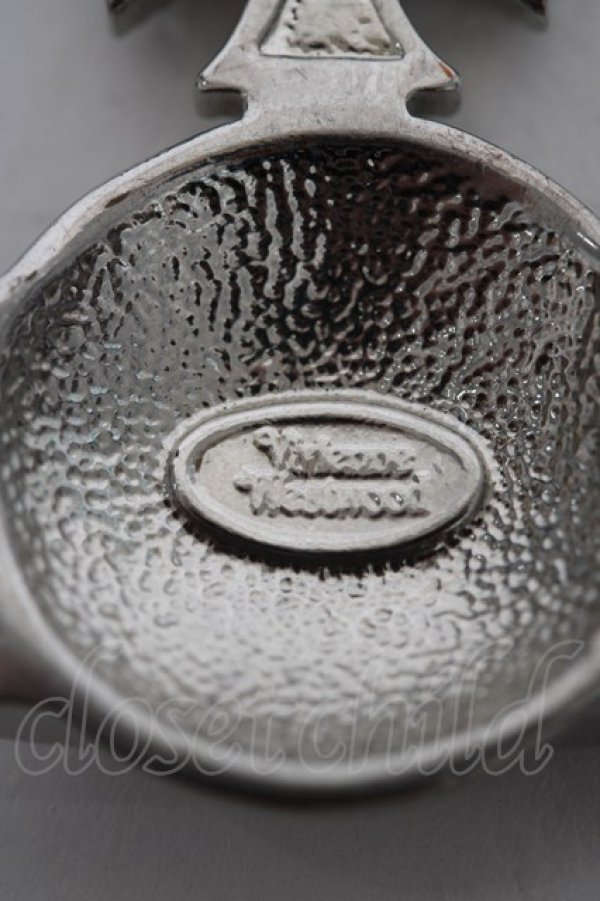 画像3: ヴィヴィアンウエストウッド 中古 / LARGE METAL ORB PENDANT  シルバー  Y-26-10-07-007-nl-OD-ZY (3)