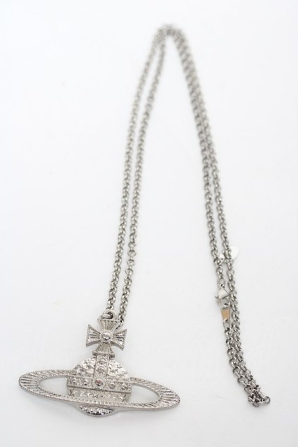 画像5: ヴィヴィアンウエストウッド 中古 / LARGE METAL ORB PENDANT  シルバー  Y-26-10-07-007-nl-OD-ZY (5)
