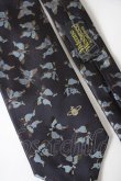 画像2: ヴィヴィアンウエストウッド 中古 / 蝶総柄ネクタイ  紺  Y-26-10-07-009-gd-SZ-ZY (2)