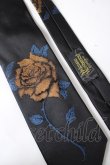 画像2: ヴィヴィアンウエストウッド 中古 / ローズネクタイ  黒  Y-26-10-07-019-gd-SZ-ZY (2)