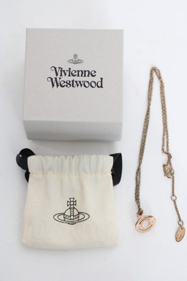 画像8: ヴィヴィアンウエストウッド 中古 / tiny orb pendant（タイニーオーブペンダント）  ゴールド  Y-26-10-07-001-nl-SZ-ZY (8)