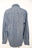画像2: ヴィヴィアンウエストウッド MAN 中古 / スター刺繍シャツ 50 ブルー  Y-26-10-14-005-bl-SZ-ZY (2)