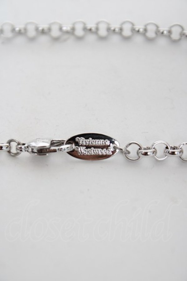 画像6: ヴィヴィアンウエストウッド 中古 / ジャイアントオーブネックレス  サックス  Y-26-10-14-001-ac-OD-ZY (6)