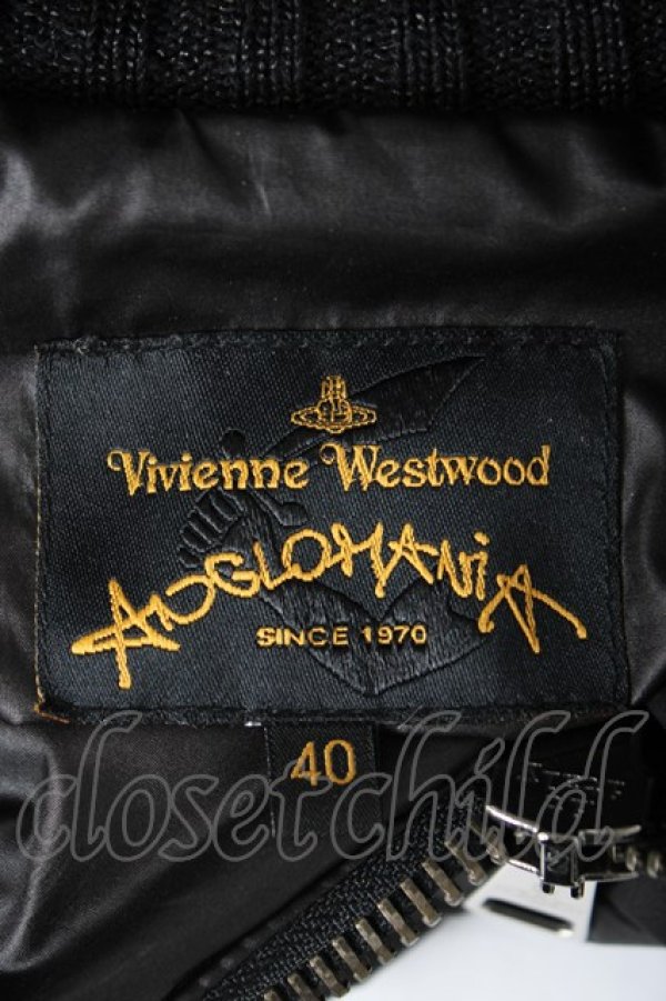 画像5: ANGLOMANIA 中古 / ダウンジャケット 40 ブラック  Y-26-10-14-012-jc-SZ-ZY (5)