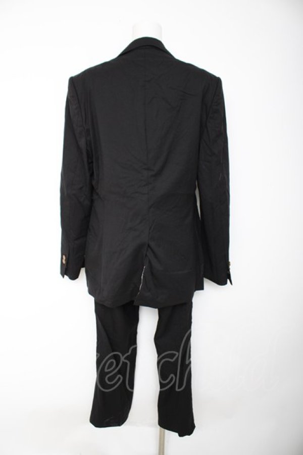 画像2: ヴィヴィアンウエストウッド MAN 中古 / シングルセットアップスーツ 50 ブラック  Y-26-10-14-013-su-SZ-ZY (2)