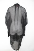 画像2: ヴィヴィアンウエストウッド 中古 / シースルーシャツ 00 ブラック  Y-26-10-14-014-bl-SZ-ZY (2)