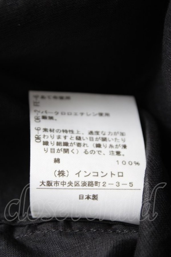 画像5: ヴィヴィアンウエストウッド 中古 / シースルーシャツ 00 ブラック  Y-26-10-14-014-bl-SZ-ZY (5)