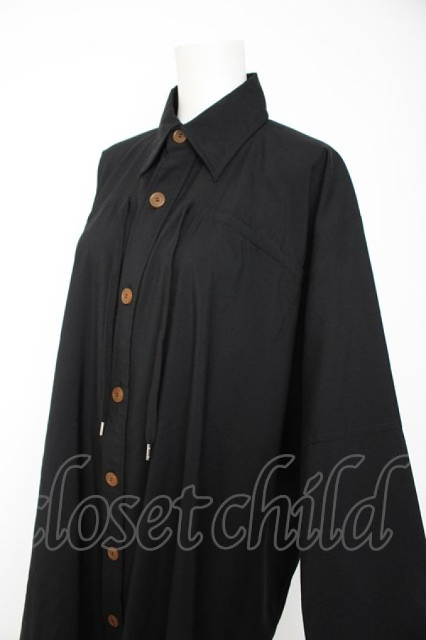 画像3: ヴィヴィアンウエストウッド MAN 中古 / RIFFLEシャツ F ブラック  Y-26-10-14-015-bl-SZ-ZY (3)