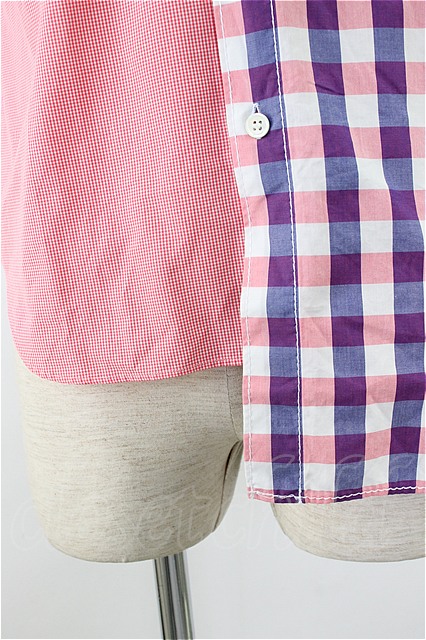 COMME des GARCONS SHIRT / ギンガムチェック半袖シャツ 20-09-13-014 