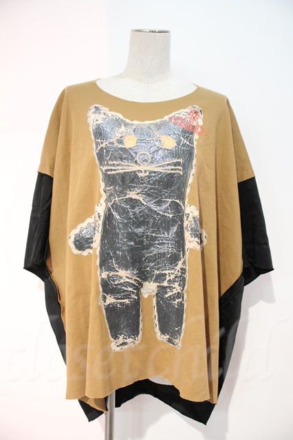 キャット柄半袖カットソー Vivienne Westwood I-23-08-05-022-to-HD-ZI 