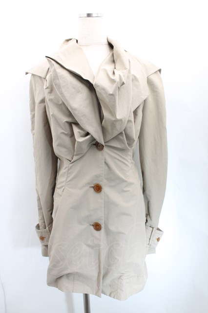 Vivienne Westwood / ボリュームカラーショートトレンチコート 40 