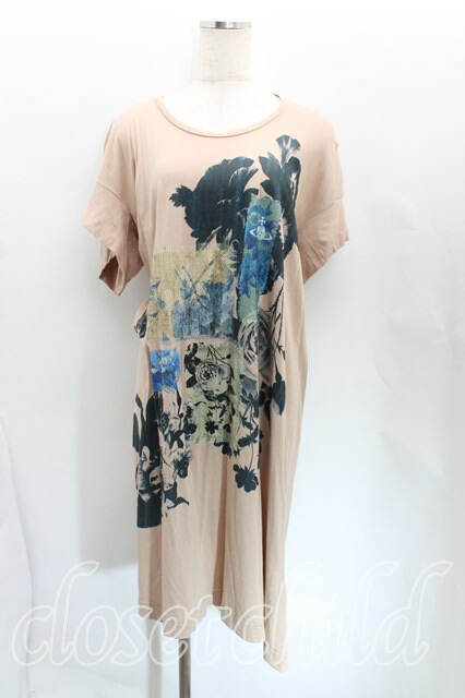 Vivienne Westwood / ローズptカットソーワンピース 2 ベージュ 