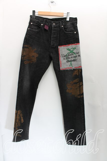 レトロ 希少] Vivienne Westwood ORB+スター 着抜染 デニム パンツ 赤タグ 1988/89SS | Pay ID
