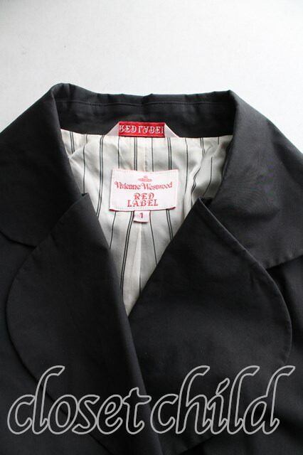 Vivienne Westwood / ベッティーナジャケット1 黒 H-24-04-28-003-jc 