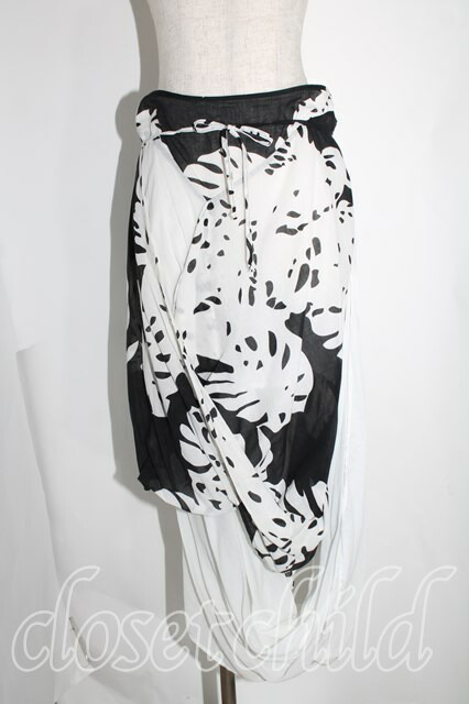 Vivienne Westwood / 総柄エイトスカート42 黒 H-24-07-21-033-sk-OD 