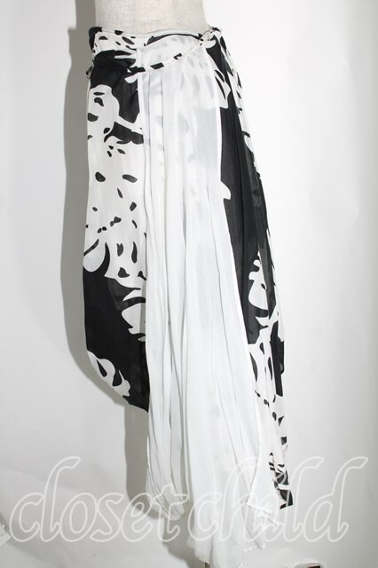 Vivienne Westwood / 総柄エイトスカート42 黒 H-24-07-21-033-sk-OD 