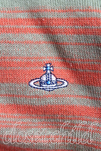 ヴィヴィアンウエストウッド MAN 中古 / オーブ刺繍ボーダー