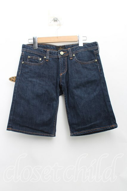 ヴィヴィアンウエストウッド Anglomania and Lee 中古 / HOT PANT XS インディゴ  H-25-08-03-019-pa-IN-ZH