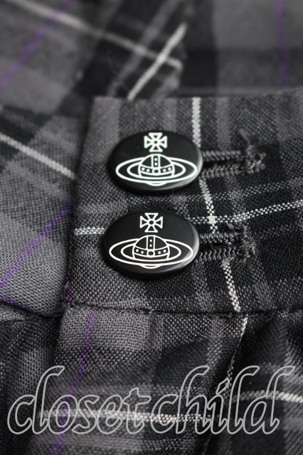 ヴィヴィアンウエストウッド 中古 / タータンチェックバッスルスカート