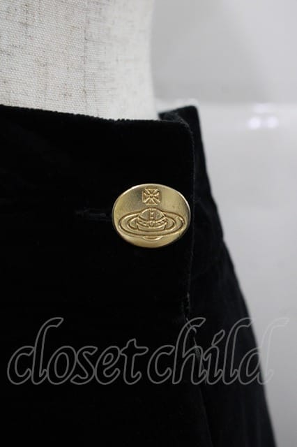 ヴィヴィアンウエストウッド 中古 / 別珍ミニスカート 42 黒 I
