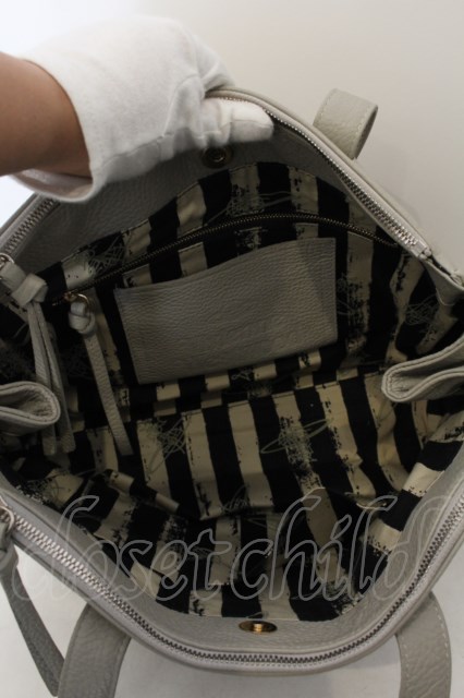 ヴィヴィアンウエストウッド 中古 / モシークトートバッグ グレー O-24-05-26-003-ba-IG-ZH - closetchild  古着専門店