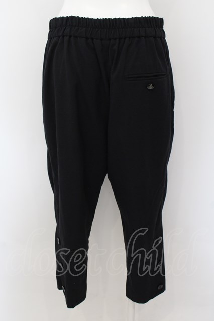 Vivienne Westwood / 七分丈ジョッパーズパンツ 2 ブラック O-24-08-25  