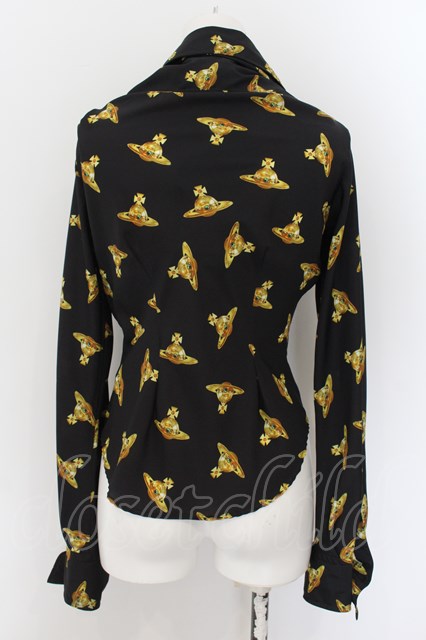 ヴィヴィアンウエストウッド 中古 / PRINTED CREPE DE CHINE DRUNKEN  
