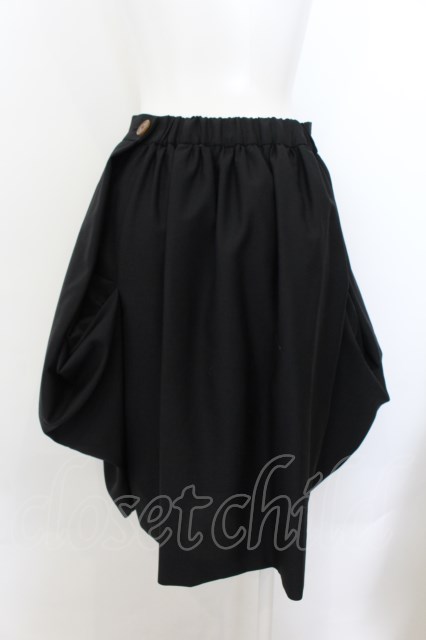 ヴィヴィアン ブラック 変形スカート
