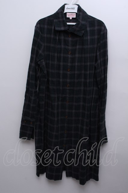 Vivienne Westwood / BLチェックシャツワンピース 2 グリーン S-23-11 
