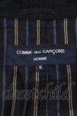画像4: COMME des GARCONS HOMME / サイドポケットジャケット S 黒 I-24-03-19-001-jc-HD-ZI (4)