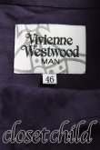 画像3: 【USED】Vivienne Westwood / オーブ刺繍変形シャツ ヴィヴィアンウエストウッド ビビアン 【中古】 H-23-10-15-041-bl-IN-ZH (3)