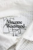 画像3: 【USED】Vivienne Westwood / ピンドットシャツ ヴィヴィアンウエストウッド ビビアン   44 白 【中古】 H-23-10-29-024-bl-OD-ZH (3)