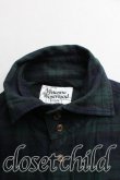 画像5: 【USED】Vivienne Westwood MAN / タータンチェックシャツ ヴィヴィアンウエストウッド ビビアン   44 緑 【中古】 H-23-10-29-027-bl-OD-ZH (5)