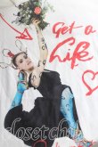 画像3: 【USED】Vivienne Westwood / GET A LIFETシャツ ヴィヴィアンウエストウッド ビビアン   L 白 【中古】 H-23-10-29-062-ts-OD-ZH (3)