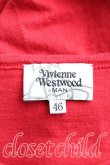 画像3: 【USED】Vivienne Westwood MAN / スカルptTシャツ ヴィヴィアンウエストウッド ビビアン   46 赤 【中古】 H-23-11-12-096-ts-OD-ZH (3)