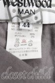 画像4: 【SALE】【10%OFF】【USED】Vivienne Westwood / オーブ刺繍パンツ ヴィヴィアンウエストウッド ビビアン   44 灰 【中古】 H-23-12-03-046-pa-IN-ZH (4)