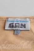 画像3: 【USED】Vivienne Westwood MAN / ロゴ刺繍Tシャツ ヴィヴィアンウエストウッド ビビアン   S ベージュ 【中古】 H-23-12-10-038-ts-OD-ZH (3)