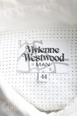 画像3: 【USED】Vivienne Westwood / ピンドットシャツ ヴィヴィアンウエストウッド ビビアン   44 白 【中古】 H-23-12-17-076-bl-OD-ZH (3)