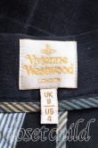 画像3: 【USED】Vivienne Westwood / リネンアルコホリックパンツ ヴィヴィアンウエストウッド ビビアン   UK8 紺 【中古】 H-23-12-17-014-pa-OD-ZH (3)