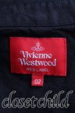 画像3: 【USED】Vivienne Westwood / ORBジャカード ディタッチャブルレースカラーシャツ ヴィヴィアンウエストウッド ビビアン   02 黒 【中古】 H-24-01-07-104-bl-OD-ZH (3)
