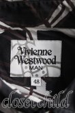 画像4: 【USED】Vivienne Westwood MAN / 総柄シャツ ヴィヴィアンウエストウッド ビビアン   48 黒 【中古】 H-24-02-04-075-bl-OD-ZH (4)