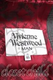 画像3: 【USED】Vivienne Westwood MAN / ウエストコート風ジャケット ヴィヴィアンウエストウッド ビビアン   46 灰 【中古】 H-24-02-04-002-jc-OD-ZH (3)