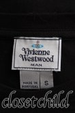 画像3: 【USED】Vivienne Westwood MAN / ストーンメゾン半袖Tシャツ ヴィヴィアンウエストウッド ビビアン   S/ 黒 【中古】 H-24-02-18-047-ts-IN-ZH (3)